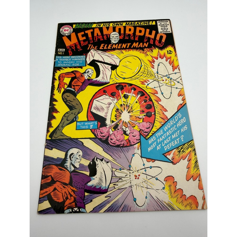 Metamorpho 1 Aug 1965 DC Comics The Element Man Silver Age 1st Issue CB054